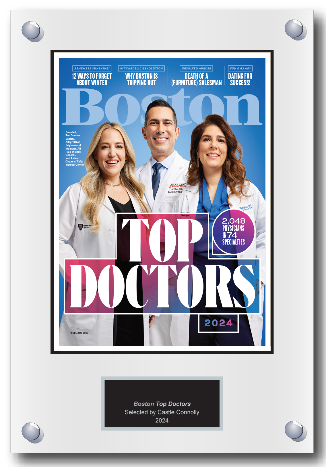 2024 Regional - Boston Magazine - Plaque