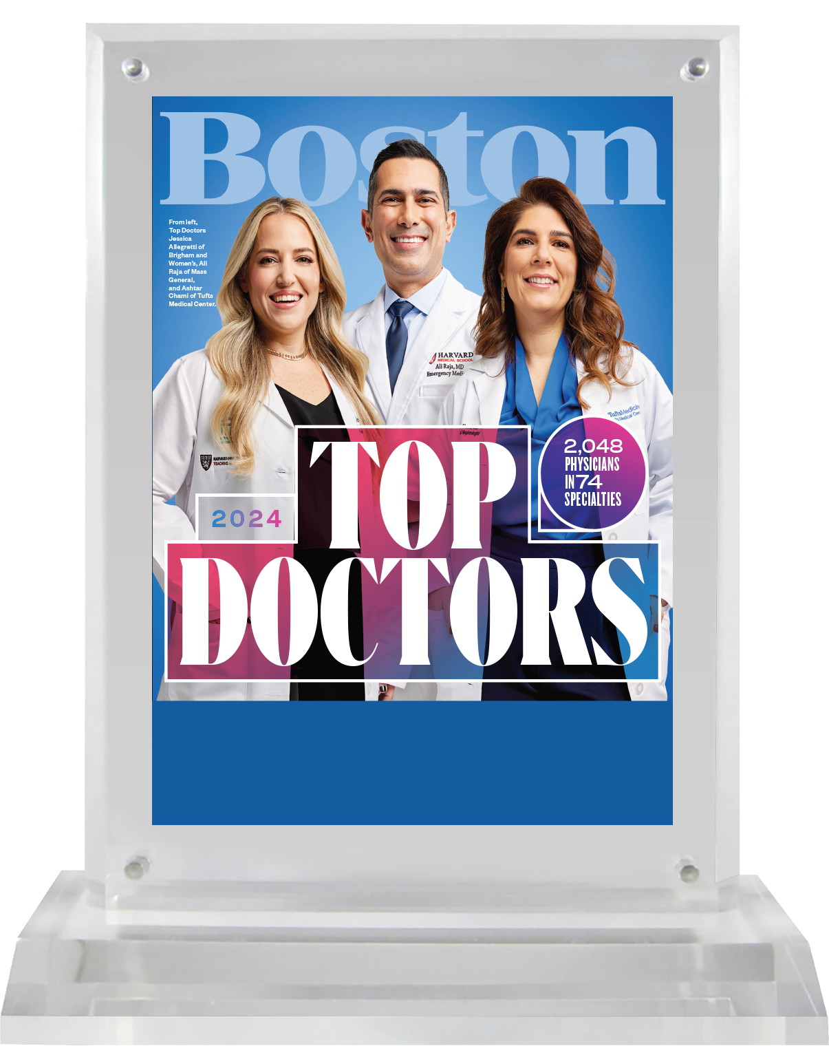 2024 Regional - Boston Magazine - Plaque