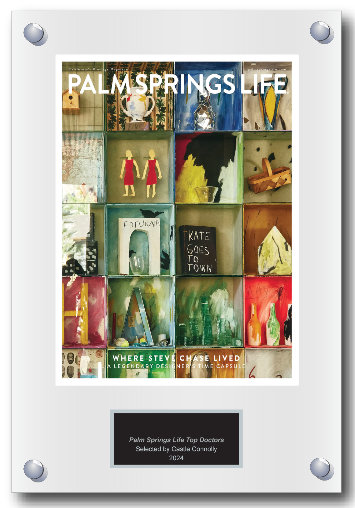 2024 Regional - Palm Springs Life - Plaque