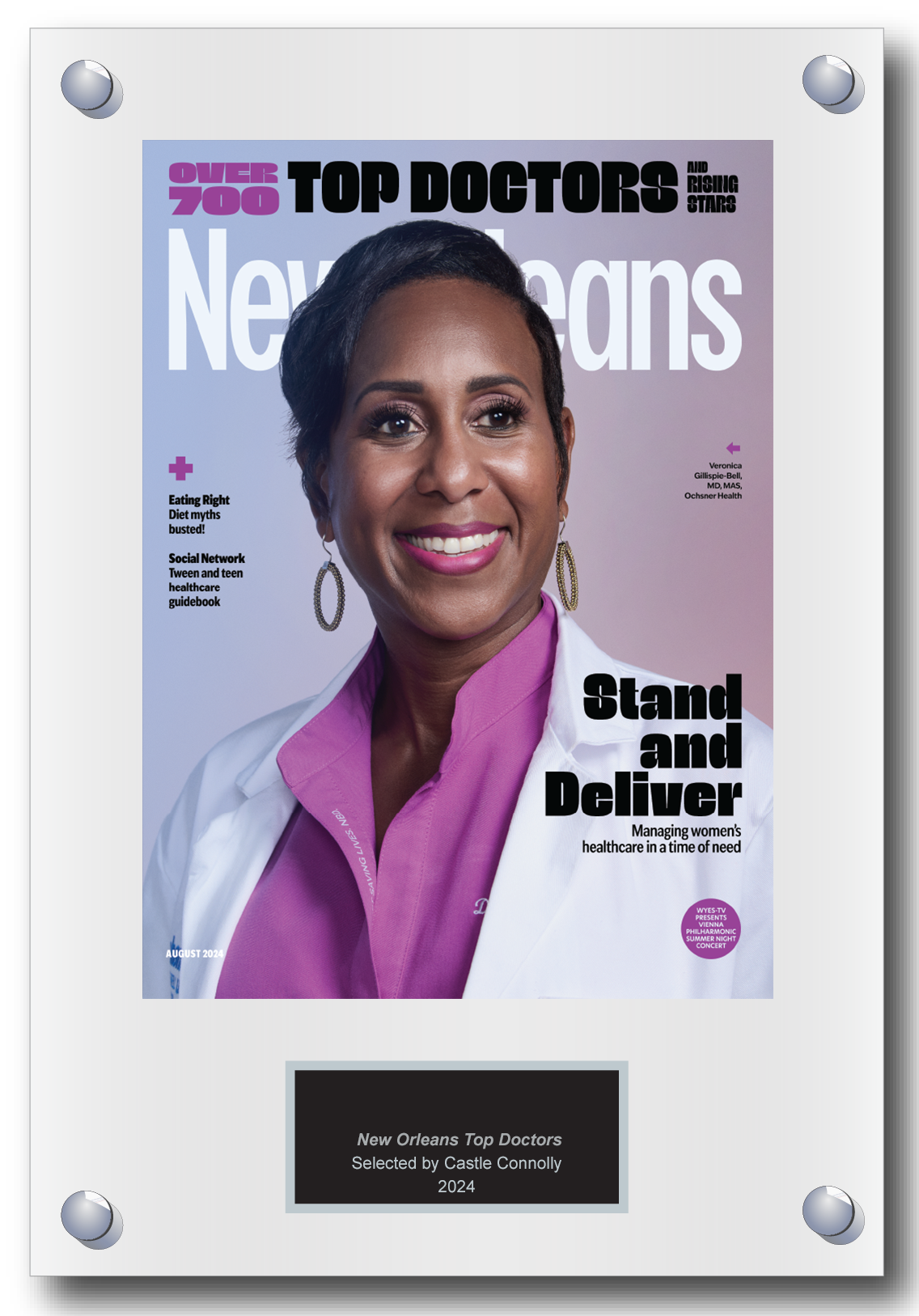 2024 Regional - New Orleans Magazine - Plaque