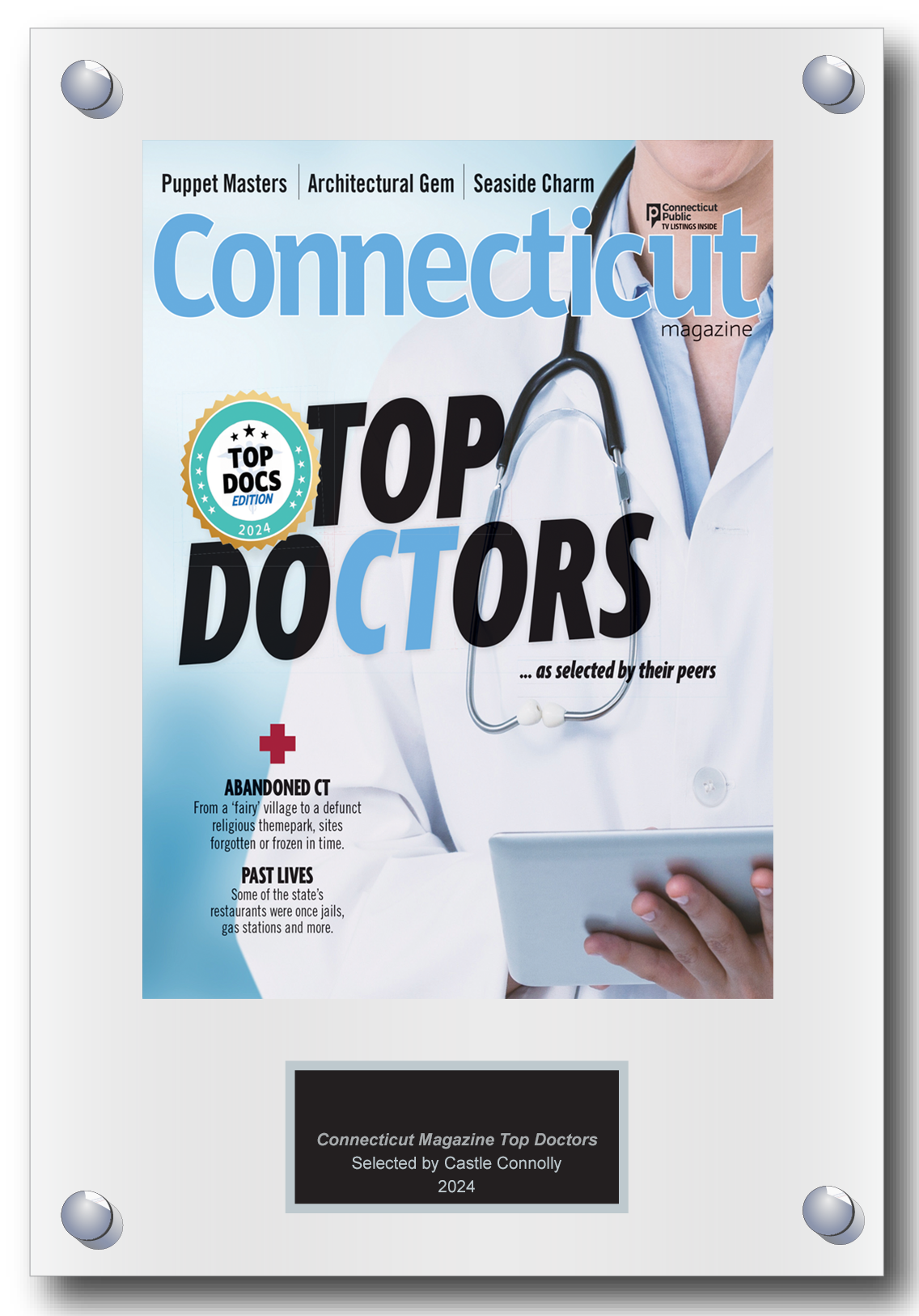 2024 Regional - Connecticut Magazine - Plaque