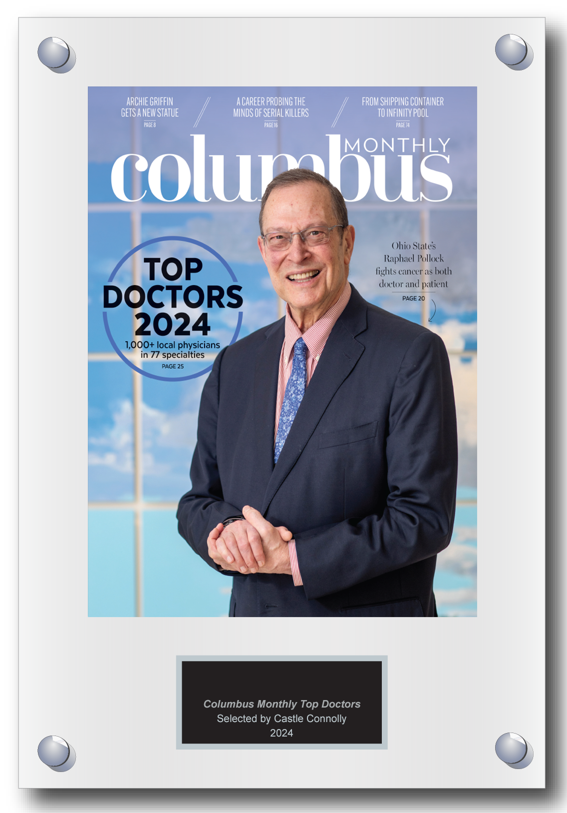 2024 Regional - Columbus Monthly - Plaque