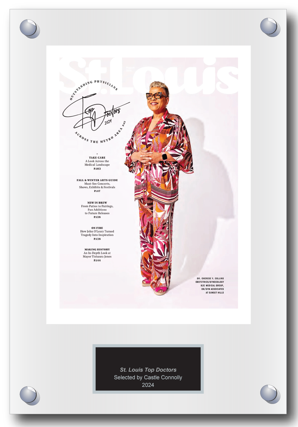 2024 Regional - St. Louis Magazine - Plaque