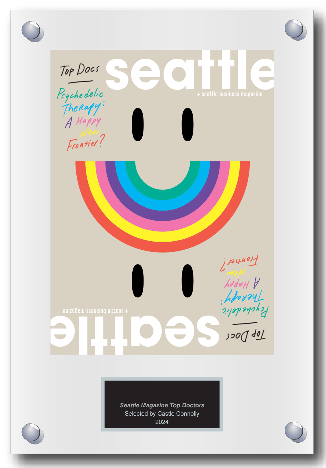 2024 Regional - Seattle Magazine - Plaque