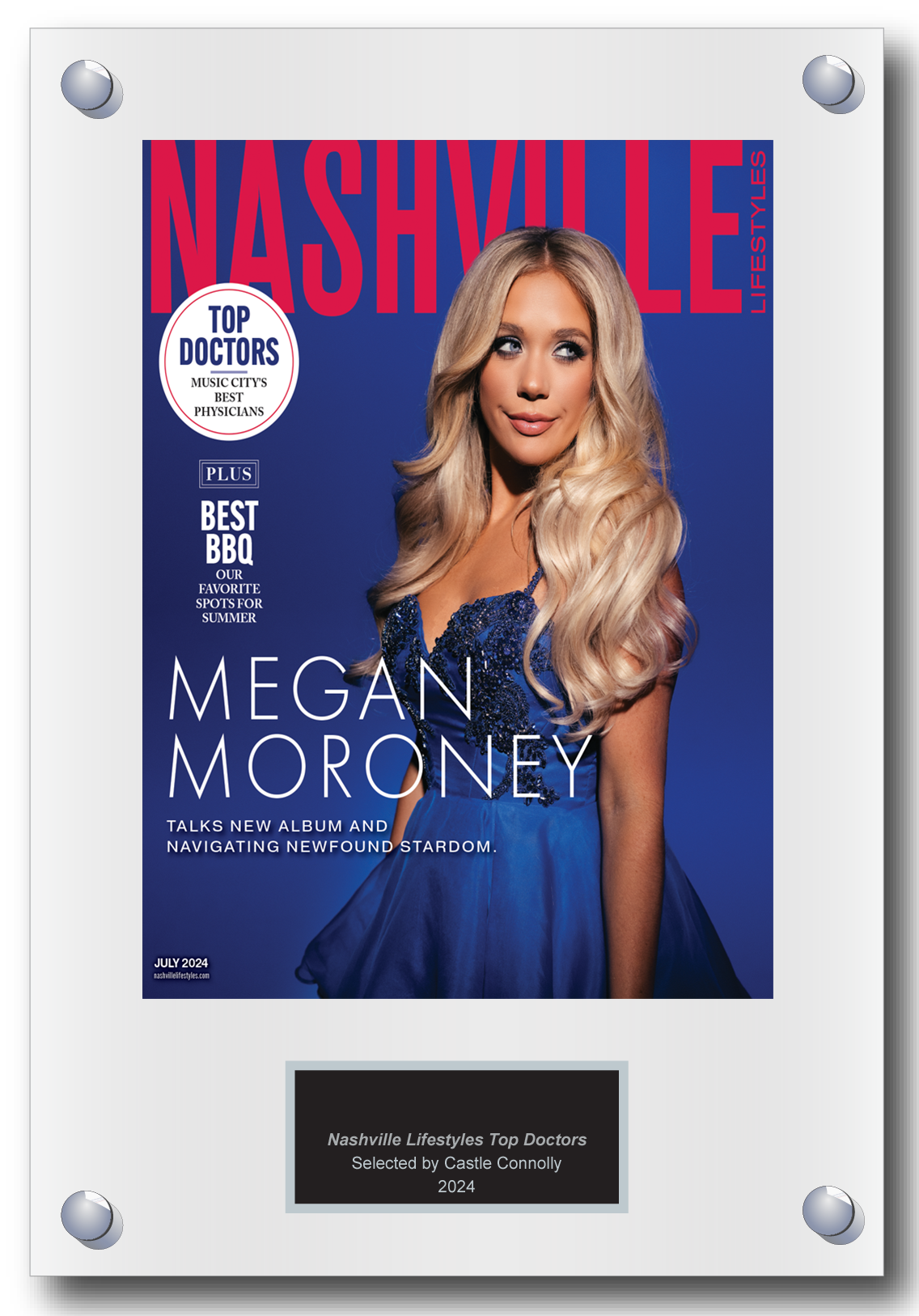 2024 Regional - Nashville Lifestyles - Plaque