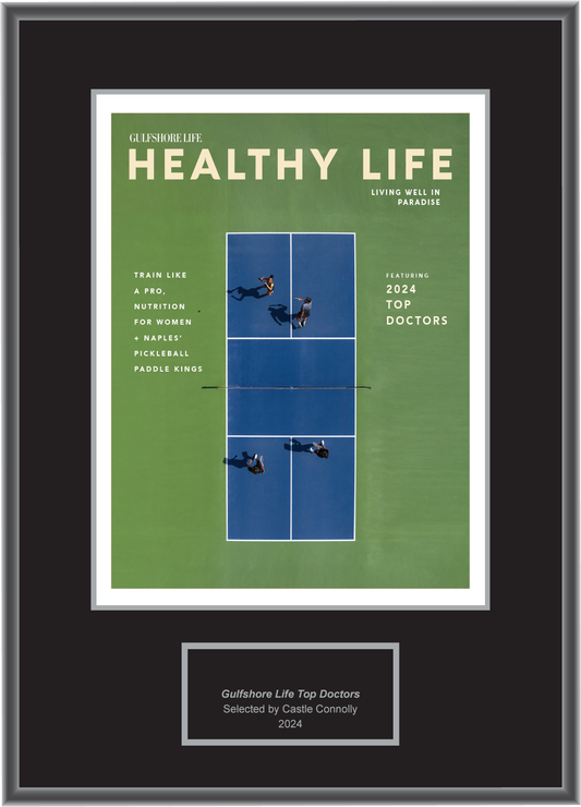 2024 Regional - Gulfshore Life - Healthy Life - Plaque