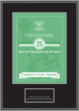 Load image into Gallery viewer, 25 Year Anniversary - New York Top Doctors - Plaque
