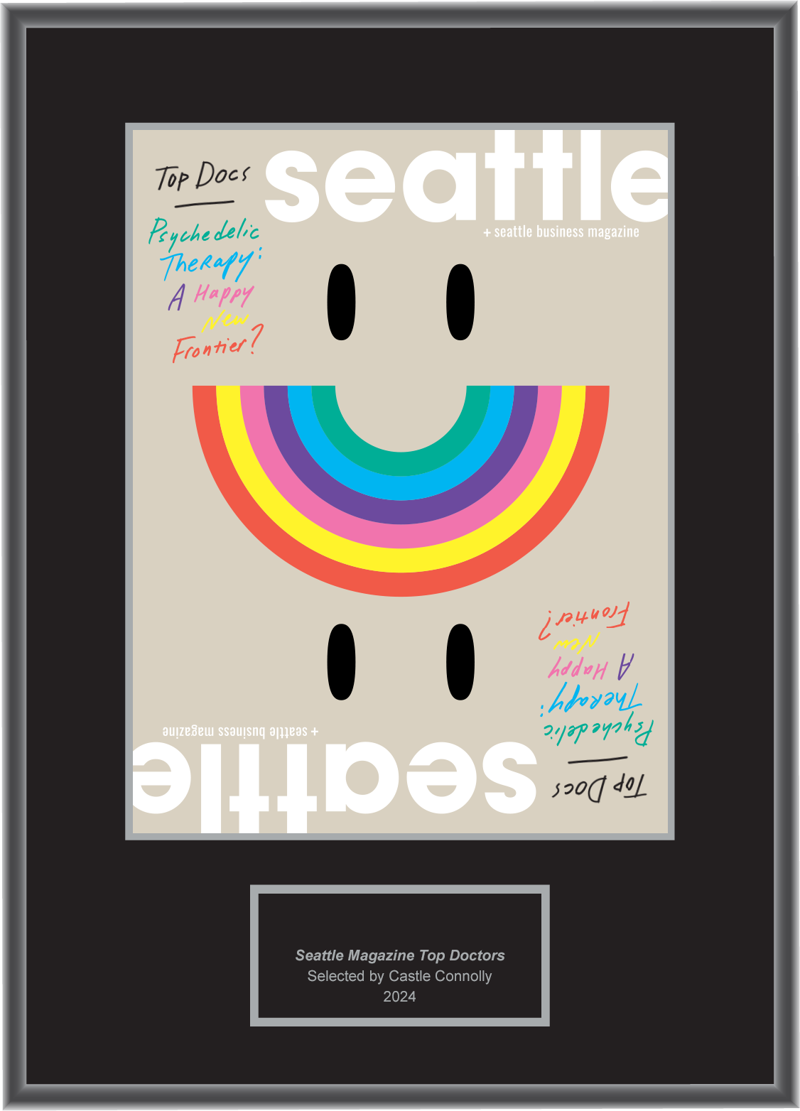 2024 Regional - Seattle Magazine - Plaque