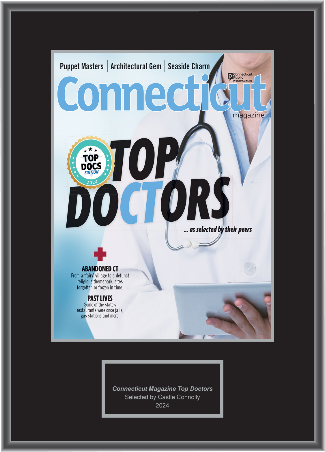 2024 Regional - Connecticut Magazine - Plaque