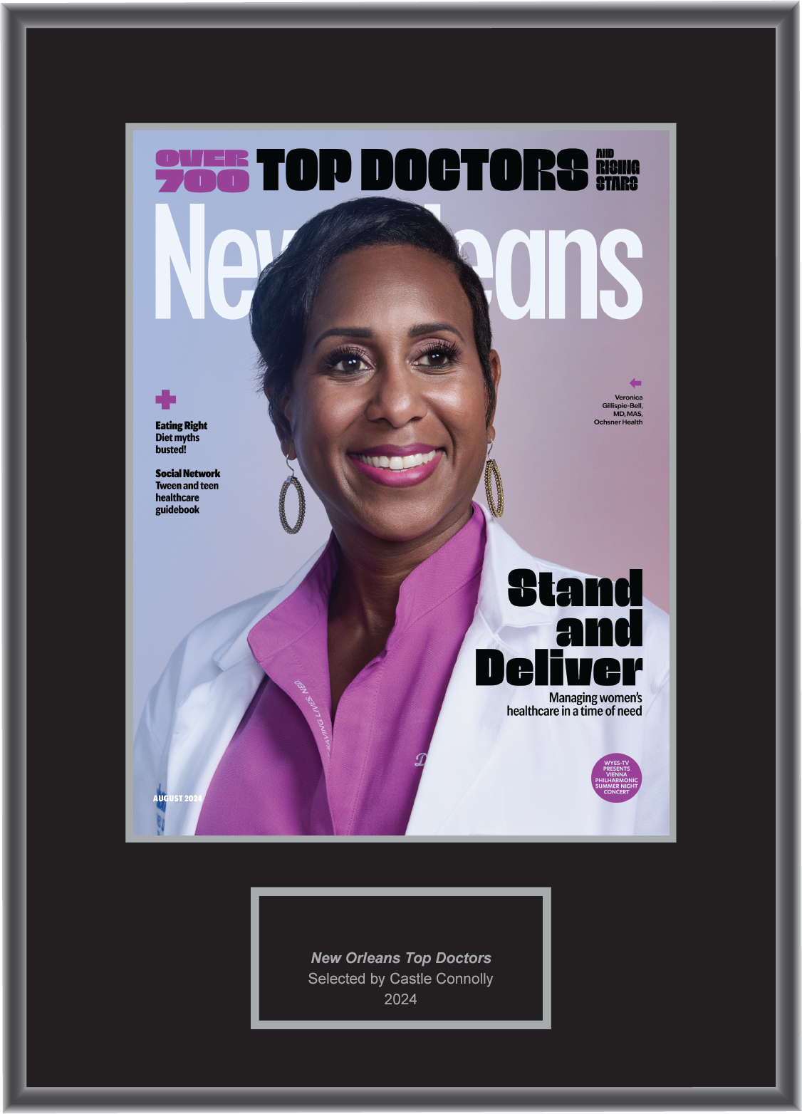 2024 Regional - New Orleans Magazine - Plaque
