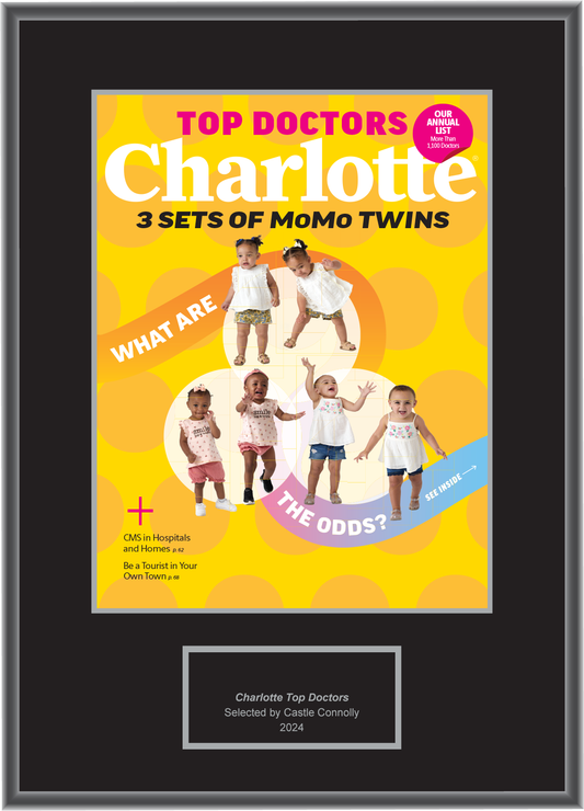 2024 Regional - Charlotte Magazine - Plaque
