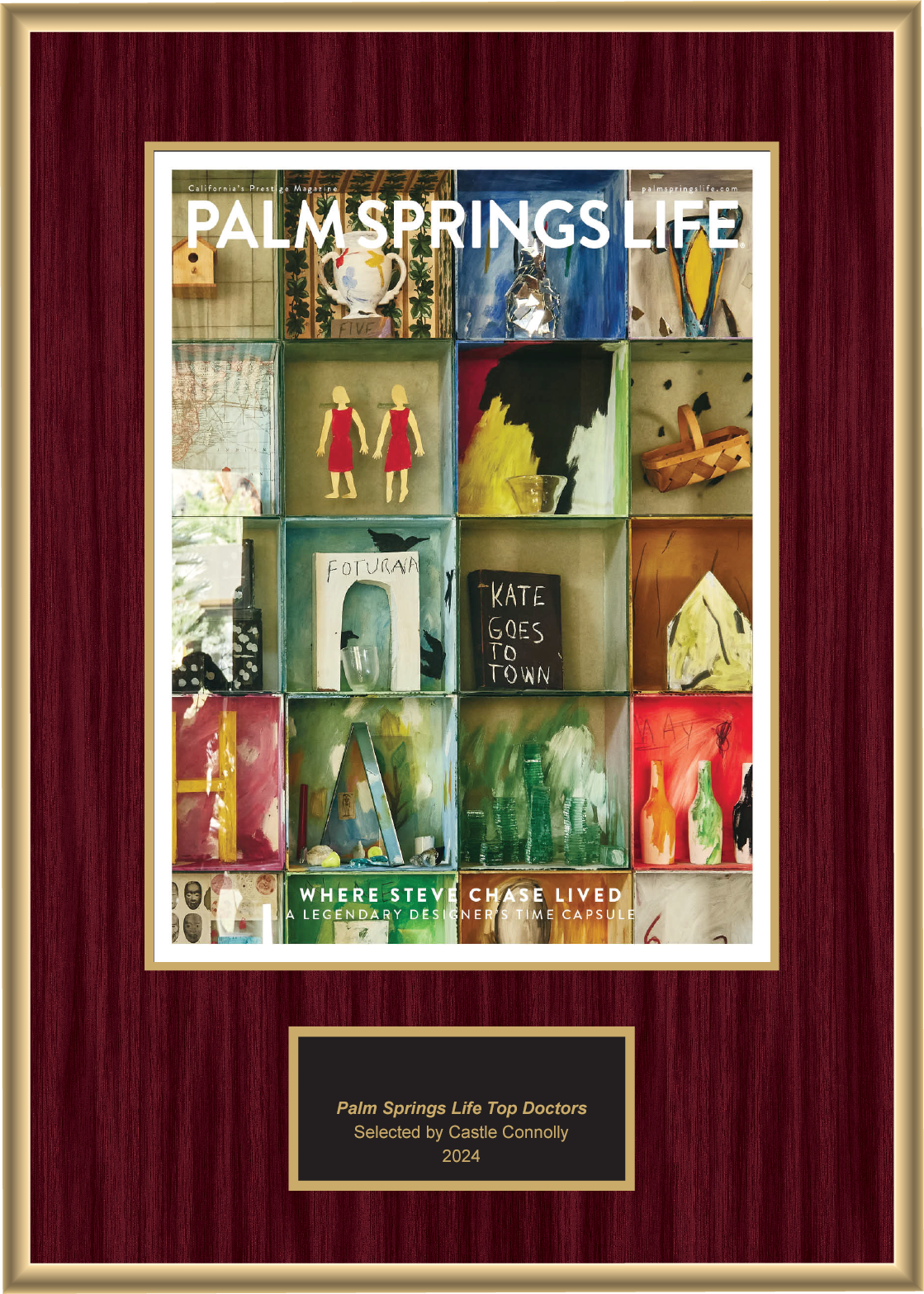 2024 Regional - Palm Springs Life - Plaque