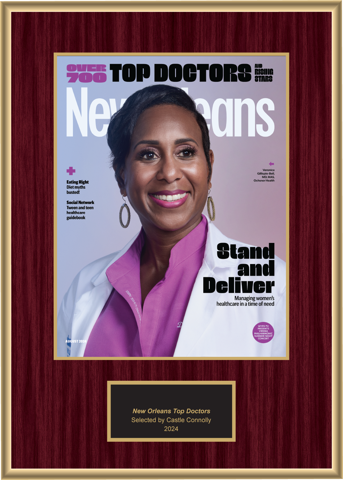 2024 Regional - New Orleans Magazine - Plaque