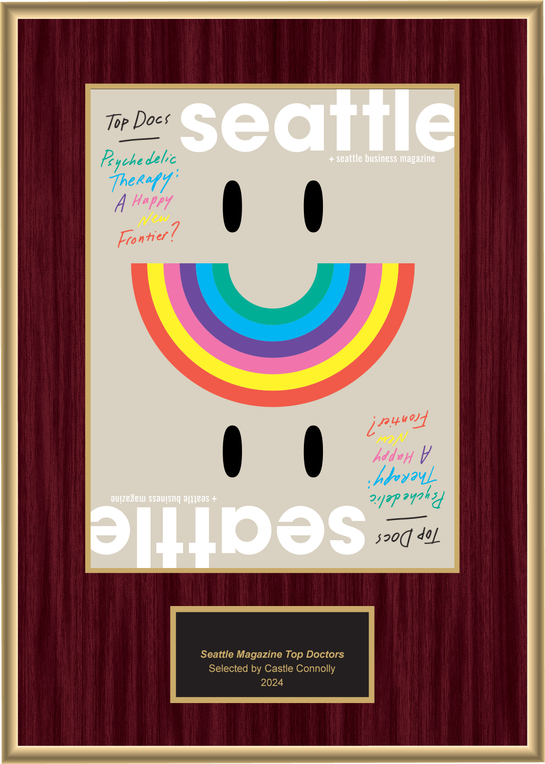 2024 Regional - Seattle Magazine - Plaque
