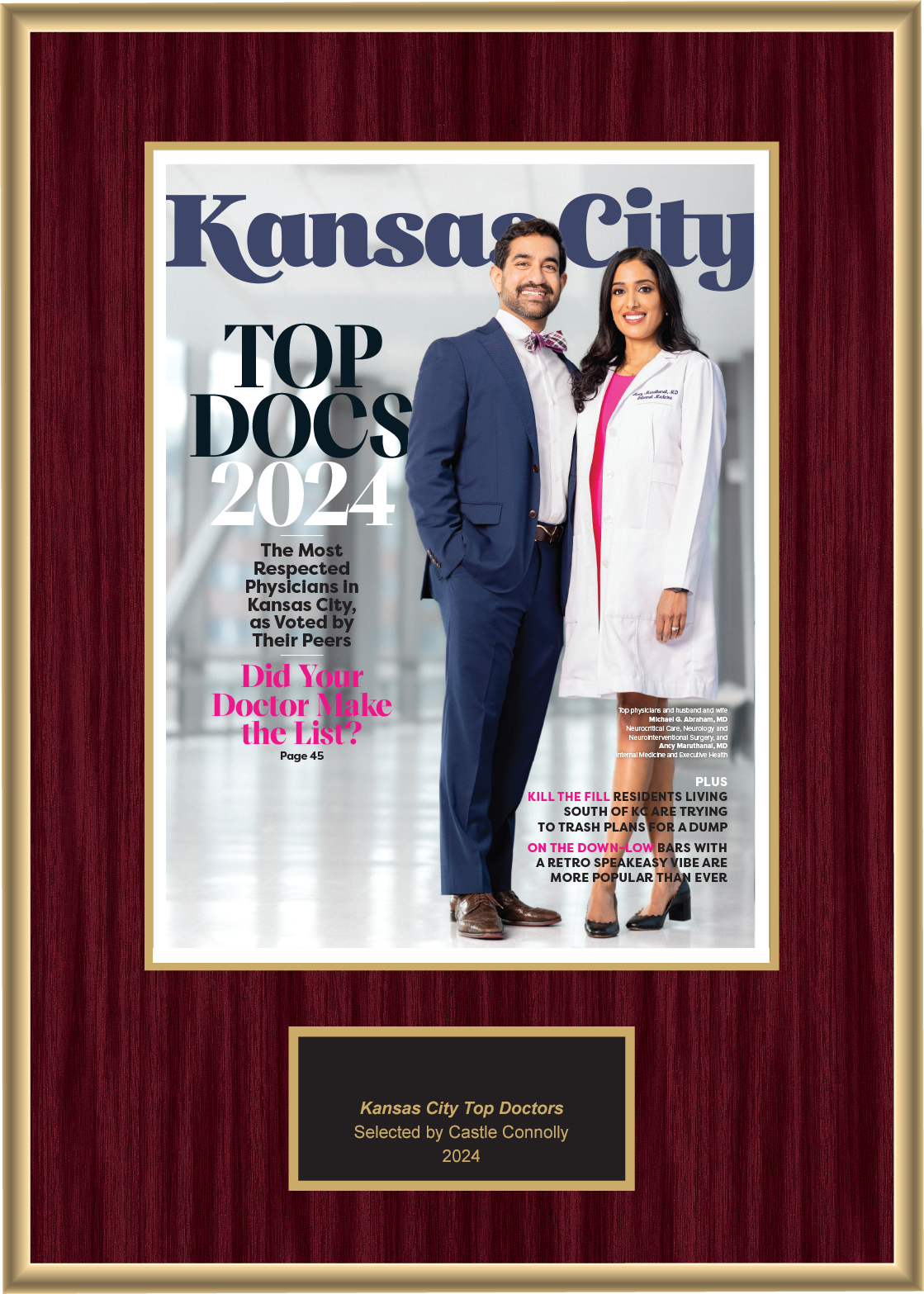 2024 Regional - Kansas City Magazine - Plaque