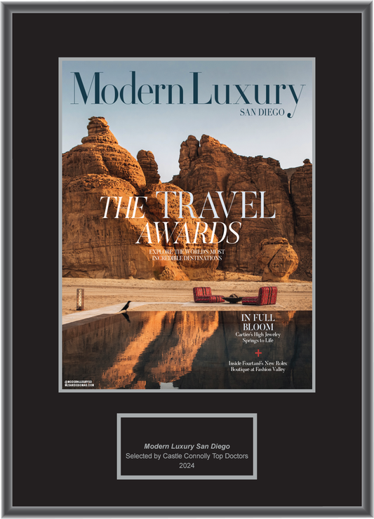 2024 Regional - Modern Luxury San Diego - Plaque