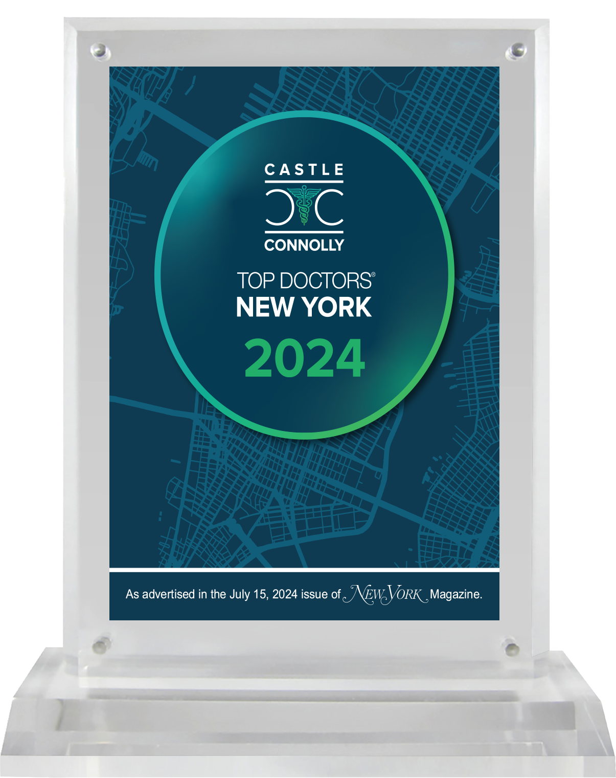 2024 Regional - New York Magazine - Plaque