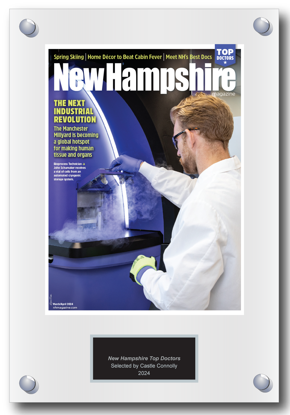 2024 Regional - New Hampshire Magazine - Plaque