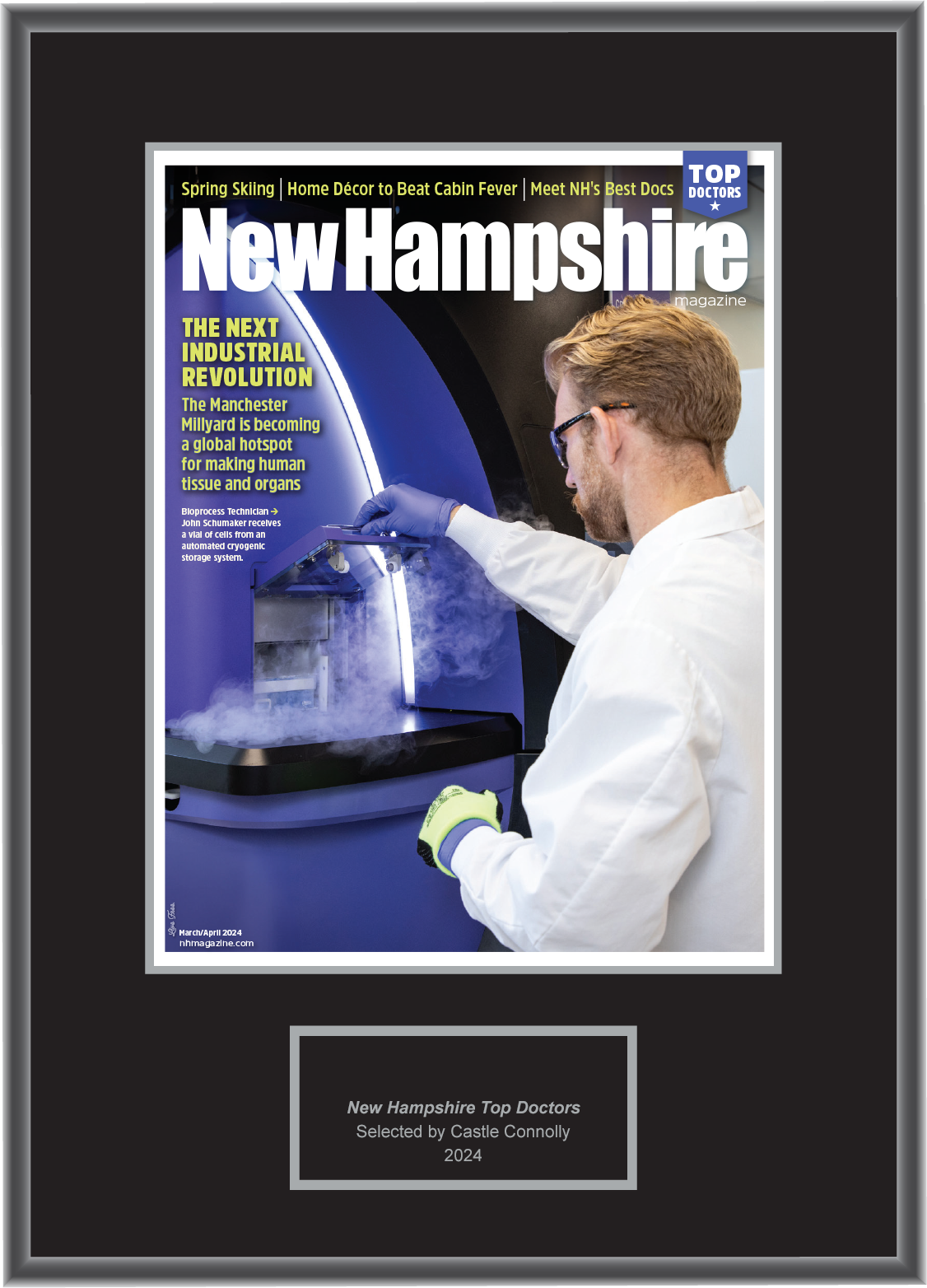 2024 Regional - New Hampshire Magazine - Plaque