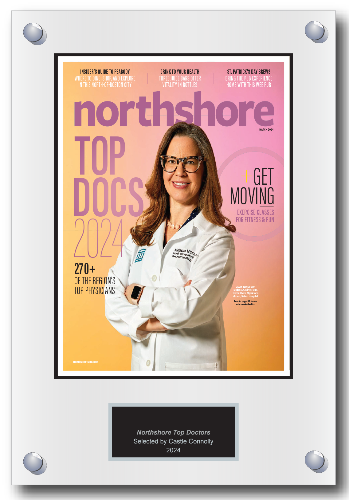 2024 Regional - Northshore Magazine - Plaque