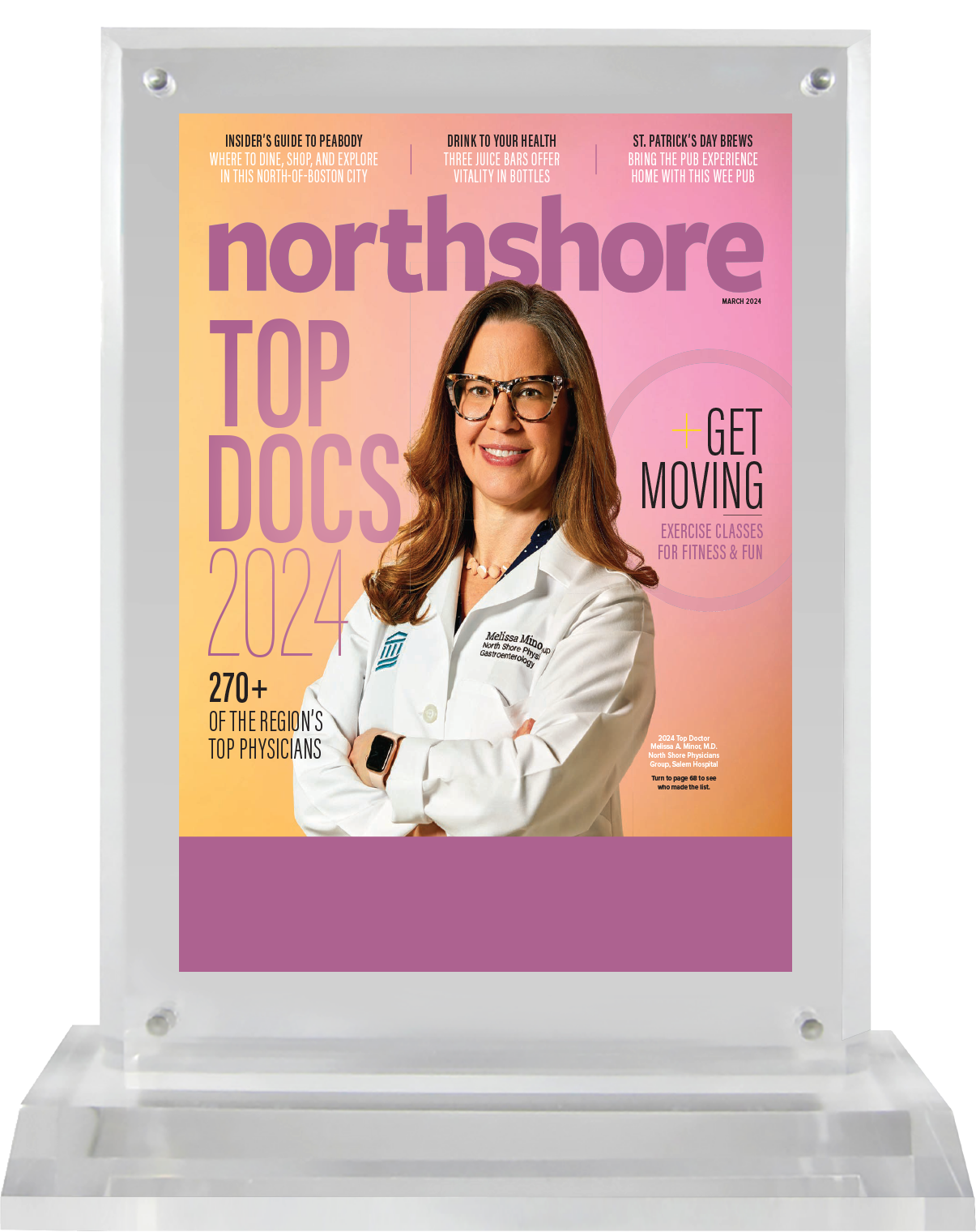 2024 Regional - Northshore Magazine - Plaque