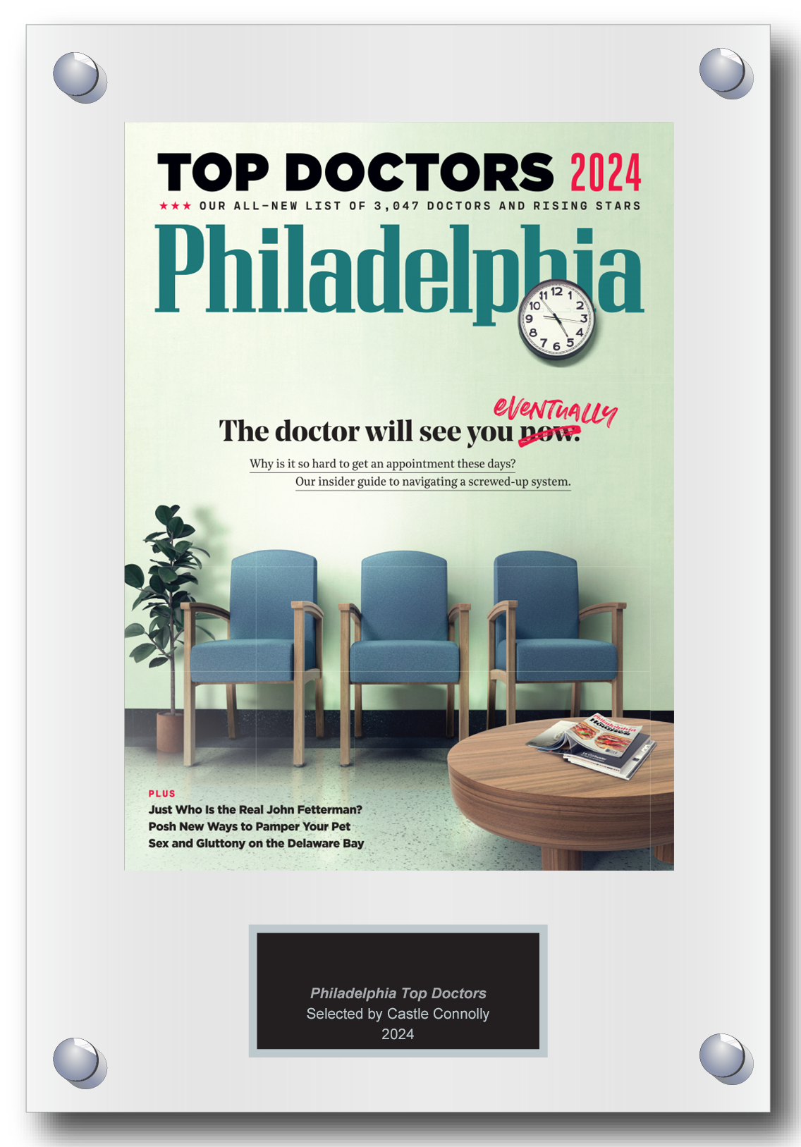 2024 Regional - Philadelphia Magazine - Plaque