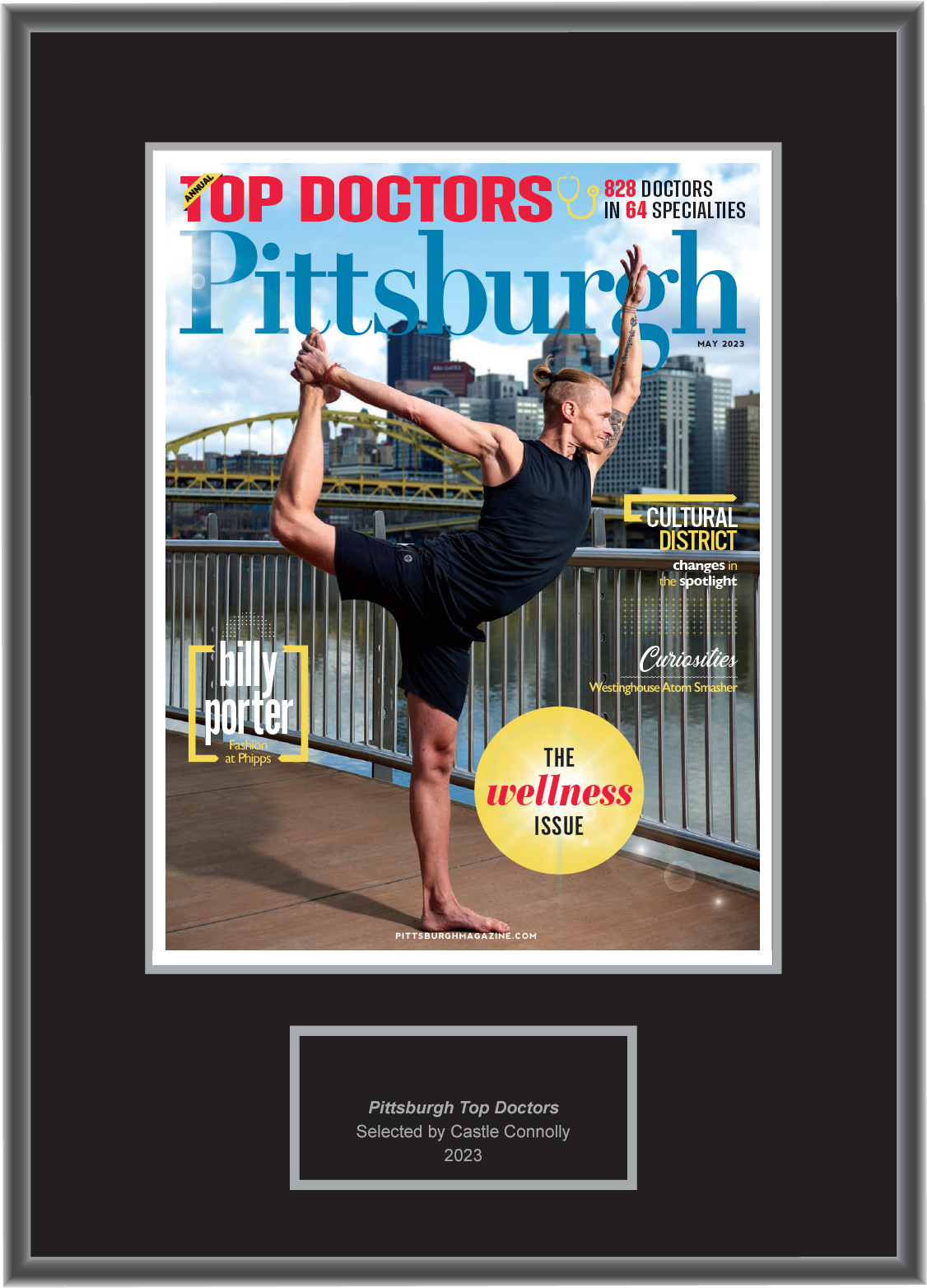 Pittsburgh Magazine Top Doctors 2023 - Plaque