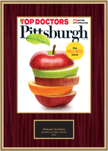 Load image into Gallery viewer, Pittsburgh Magazine Top Doctors 2024 - Plaque
