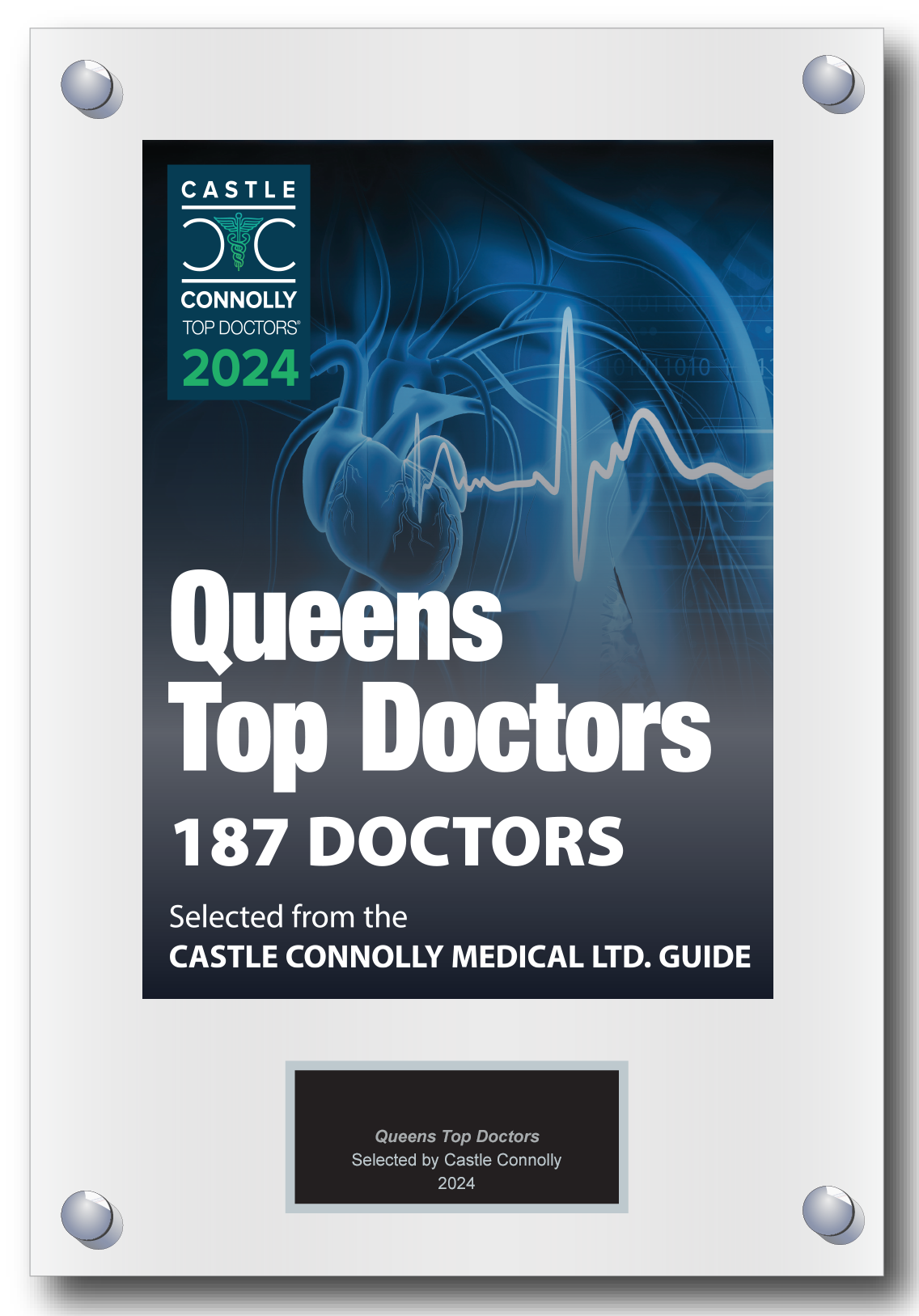 2024 Regional - Queens Magazine - Plaque