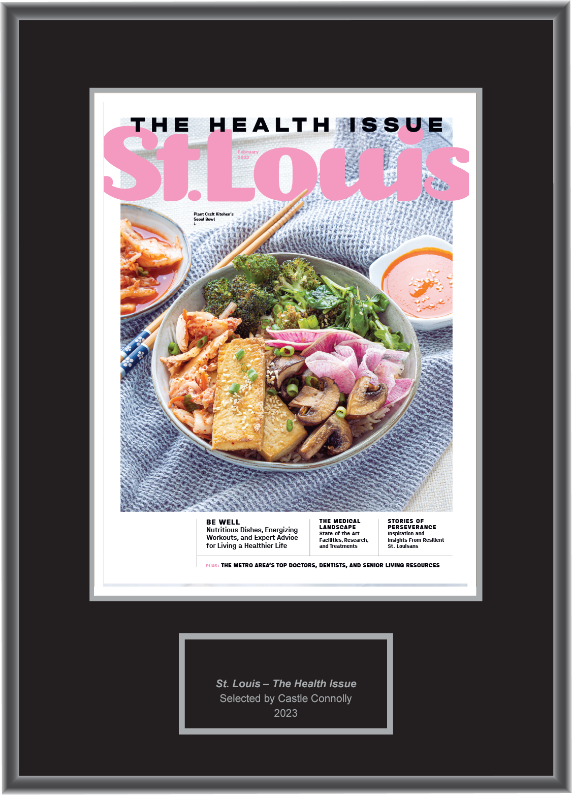 St. Louis Magazine The Health Issue 2023 - Plaque