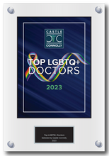 Load image into Gallery viewer, Top LGBTQ+ Doctors 2023 - Plaque
