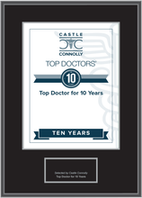 Load image into Gallery viewer, 10 Year Anniversary - Top Doctors - Plaque

