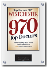 Load image into Gallery viewer, Westchester Magazine Top Doctors 2023 - Plaque
