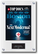 Load image into Gallery viewer, Boston Magazine Top Doctors 2022 - Plaque
