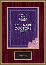Load image into Gallery viewer, Top AAPI Doctors 2023 - Plaque
