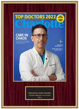 Load image into Gallery viewer, Charlotte Magazine Top Doctors 2022 - Plaque
