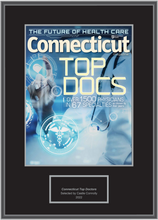 Load image into Gallery viewer, Connecticut Magazine Top Doctors 2022 - Plaque
