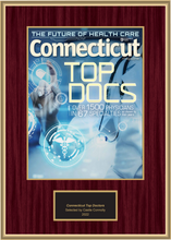 Load image into Gallery viewer, Connecticut Magazine Top Doctors 2022 - Plaque
