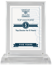 Load image into Gallery viewer, 5 Year Anniversary - Top Doctors - Plaque
