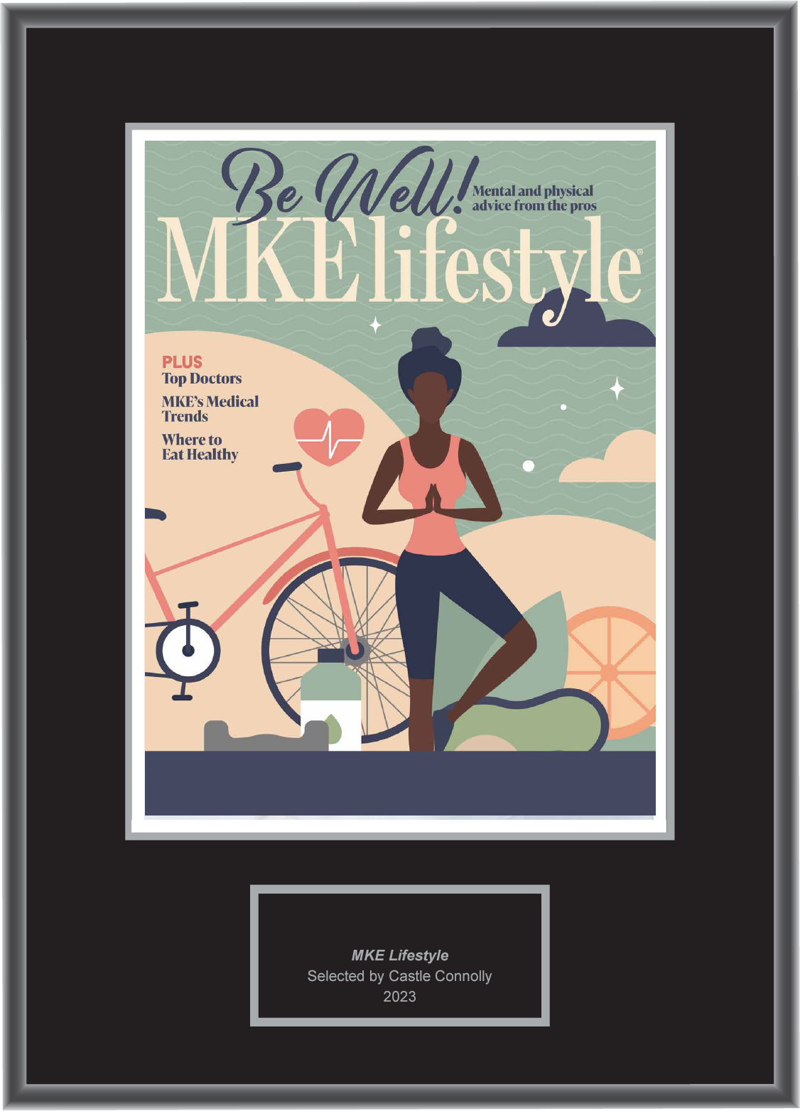 MKE Lifestyle Magazine Top Doctors 2023 - Plaque
